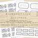 Spring Grayscale Digital Kit Printables for Junk Journaling - Etsy