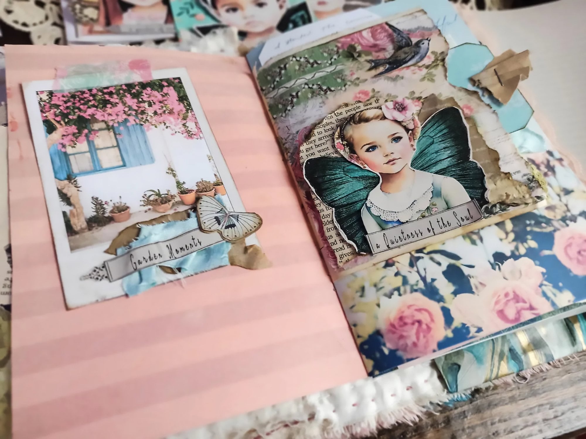 Junk Journal Aesthetic Photo Printable- Spring Aesthetic Instant Photos- INSTANT DOWNLOAD ...