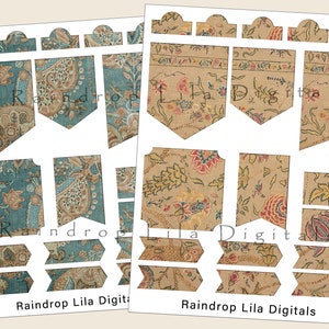 vintage Labels & Tag elements imprimables