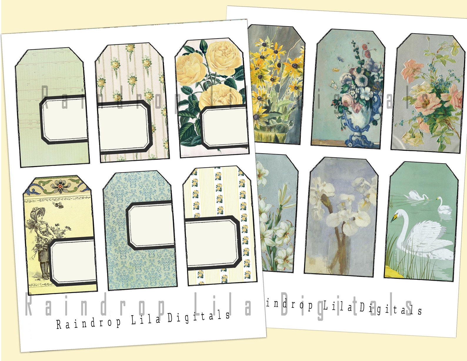 Dreams of Spring Ephemera Digital Printable for Junk | Etsy