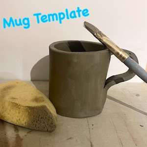 Pottery Mug Template