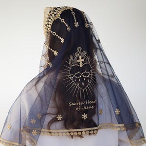 Lace Chapel Veil, Catholic Church Veil, Latin Mass Veils