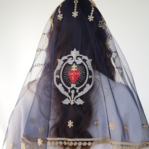Latin Mass Veil, Lace Chapel Veil, Catholic Church Veil