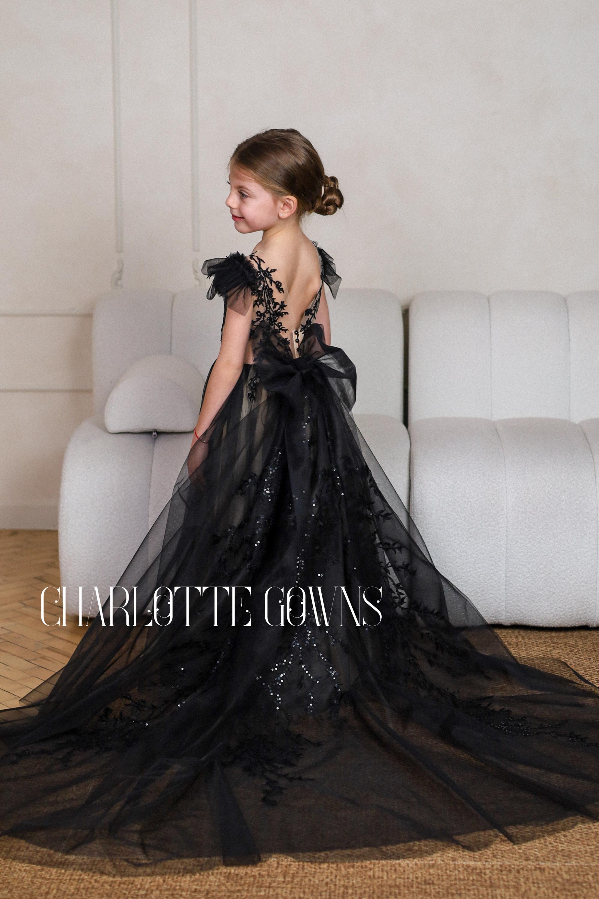 Toddler Girl Formal Black Dress - Etsy Toddler Girl Formal Black Dress - Etsy