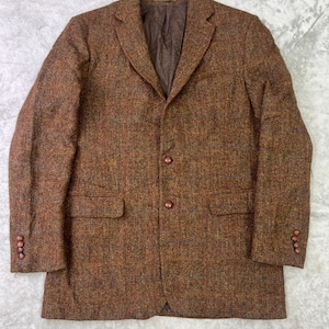 80s Herringbone Coat - Etsy