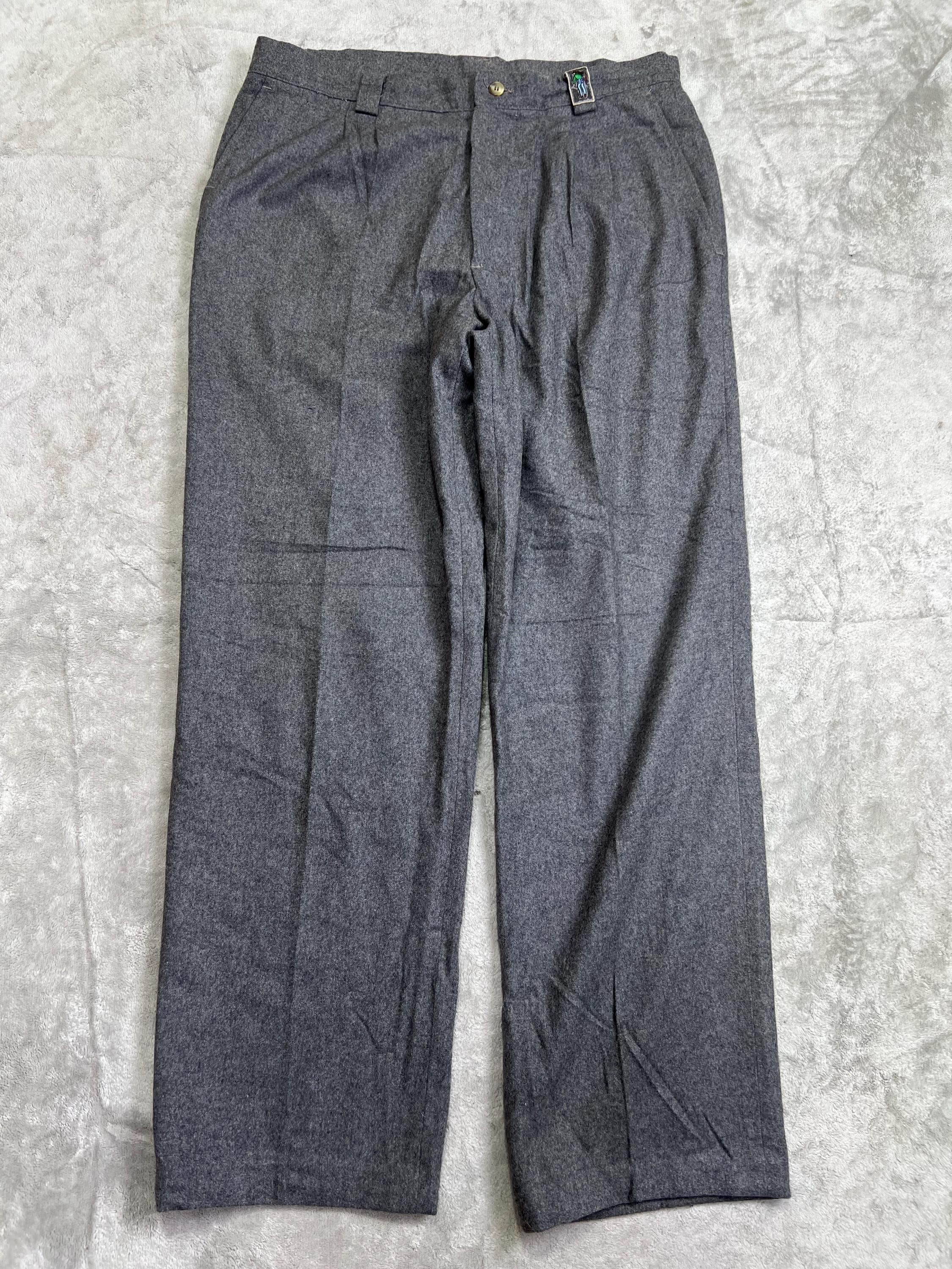 Vintage Wool Pants Size 34 - Etsy