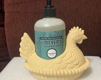 Hen on Nest Meyer’s soap holder