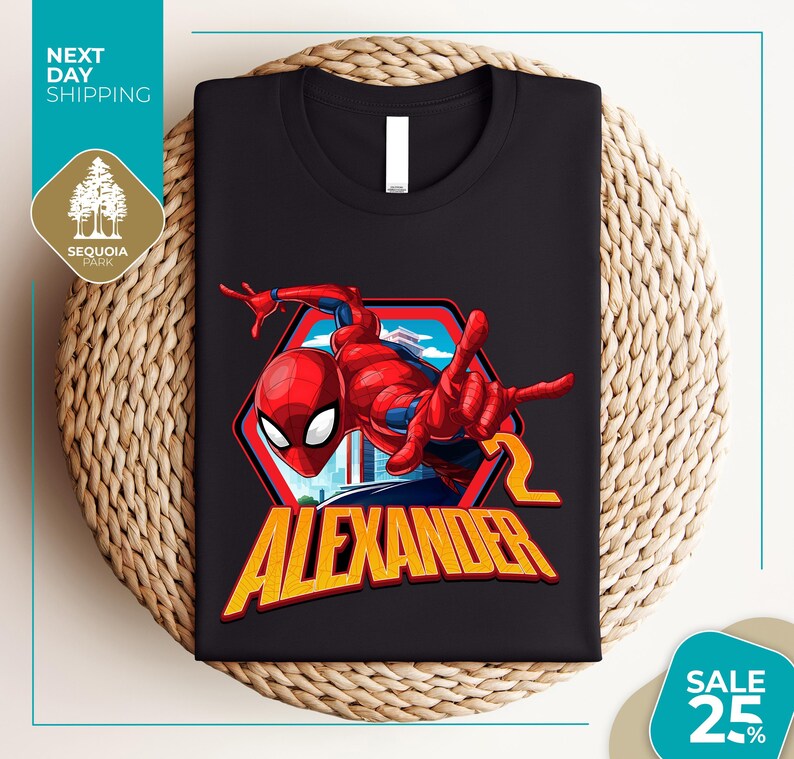 a t - shirt with a spiderman graphic on it