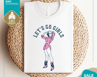 Lets Go Girls Shirt | Lets Go Girls Bachelorette Party Shirt | Bridal Party Shirt | Nashville Girls Trip T-Shirt | LS524