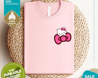 Hello Cat Super Kitties Shirt | Cute Girls Party Shirt | Kitty Girls Shirt | Gift For Cat Person | Cute Kawaii Kitty Shirt | Inspired Shirt