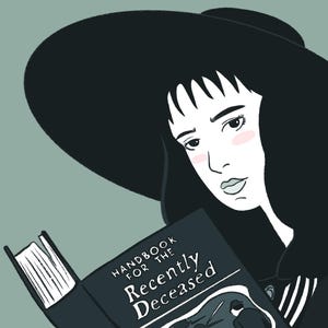 Lydia Deetz || Digital Art Print