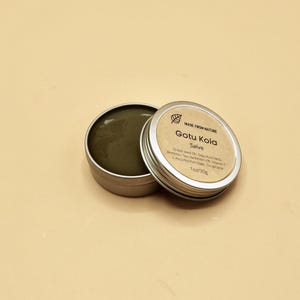 Gotu Kola Salve Scars & Stretch Marks Cream Centella Balm Natural Acne Face Cream Dermatitis Eczema Psoriasis Ointment Vitamin C Unscented