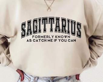 Sagittarius Funny SVG, Sagittarius Svg, Sagittarius Png, Sagittarius Girl Queen Svg, Sagittarius Birthday Shirt Svg, Retro Wavy Text Svg