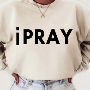 I Pray Svg, Prayer Svg, Bible Verse Svg, Inspirational Motivational Svg, Jesus Svg, Christian Religious Svg, Pray T-shirt Svg Cut File