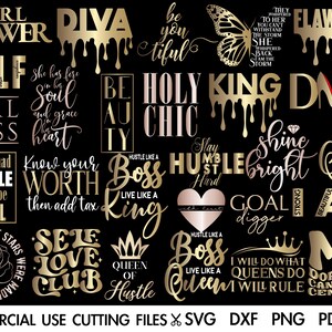 37 Inspirational Quotes SVG Bundle, Empower Svg, Strong Woman Svg, Inspirational Motivational Svg, Religious Svg, Cricut, Sublimation File