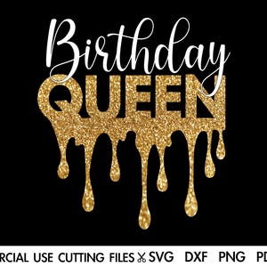 Birthday Queen SVG, It&#39;s My Birthday Svg Png, Birthday Diva Svg, Birthday t-shirt Svg, Birthday Squad Svg, Birthday Girl Svg Birthday Cricut