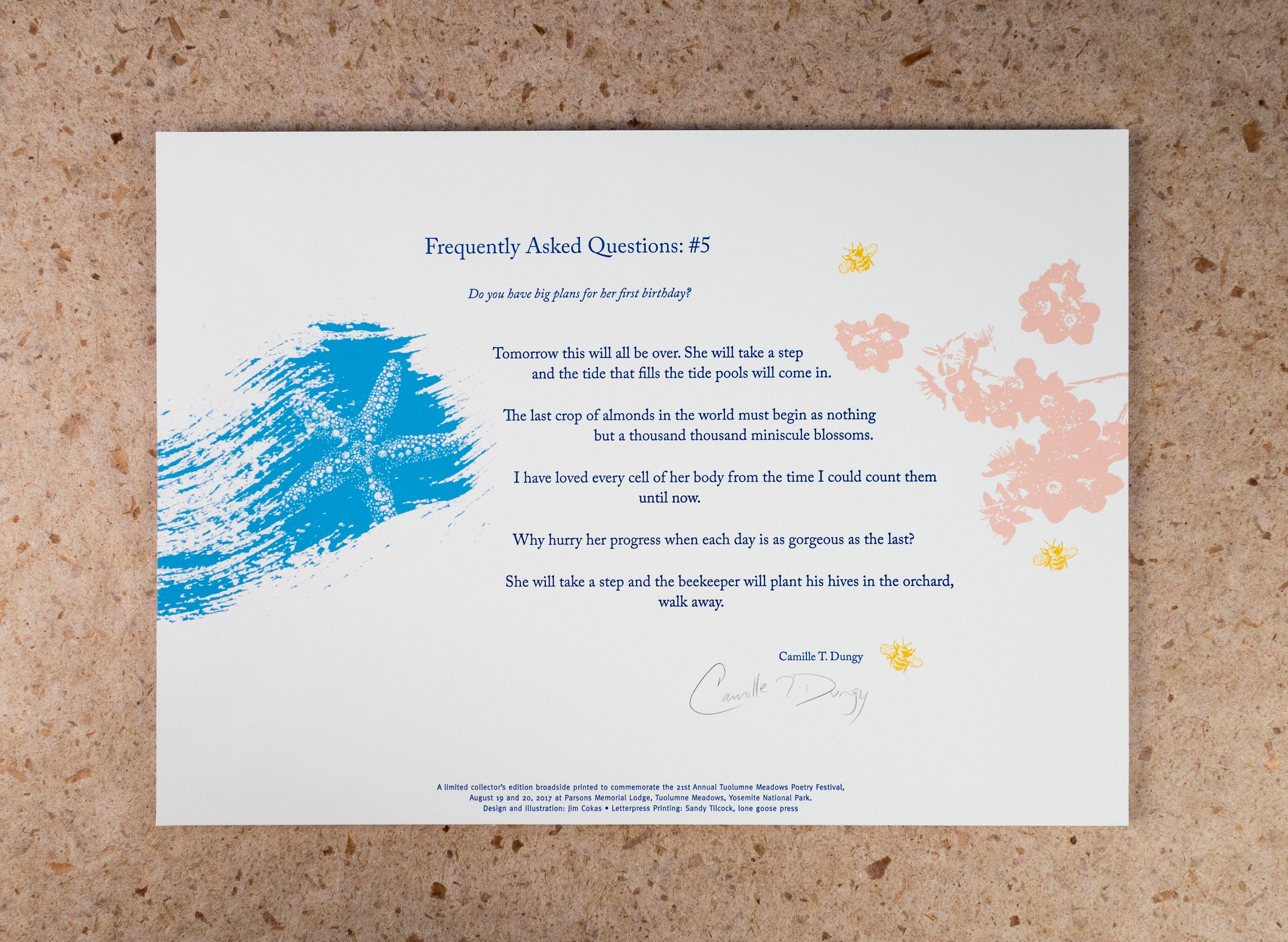 Letterpress Poetry Broadside Print frequently Asked - Etsy