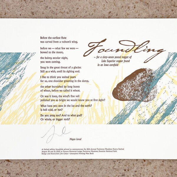 Poetry Broadside Etsy