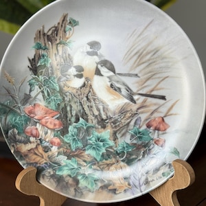 Bradford Exchange ‘Gentle Refrain’ Decorative Plate - Art by Lena Liu, Plate made by W. S. George