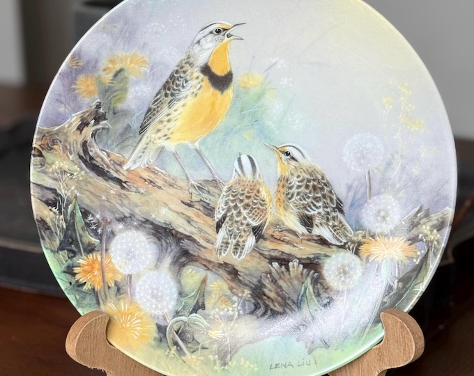 Bradford Exchange ‘Mother’s Melody’ Decorative Plate - Art by Lena Liu, Plate made by W. S. George