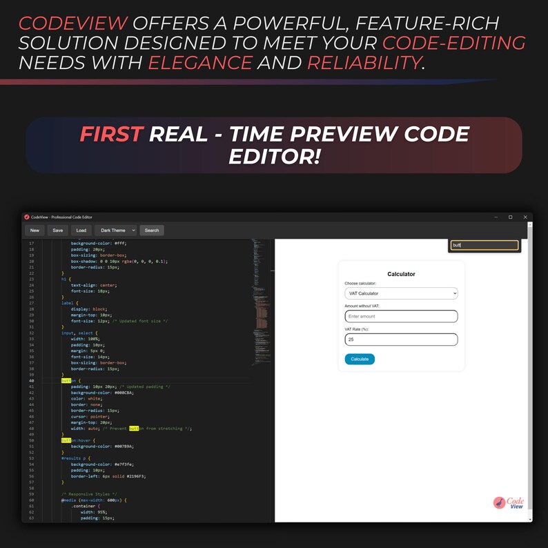 It installs directly on your device and does not require an internet connection to function. Simply input your existing project or start a new one, and when you're done, just save it to your device.