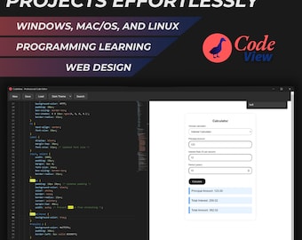 CodeView - HTML-editor | Programmeertool-APK | Webdesign | Ontwikkelaarstools | Realtime je project bewerken en testen