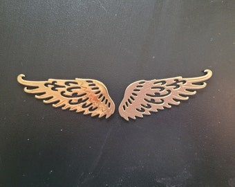 Die Cut Angel Wings, Gold Angel Wings, crafting Angel Wings, Paper Angel Wings, Paper Ephemera Pack,Pre Cut Ephemera,