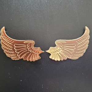 Die Cut Angel Wings, Gold Angel Wings, crafting Angel Wings, Paper Angel Wings, Paper Ephemera Pack, Pre Cut Ephemera,