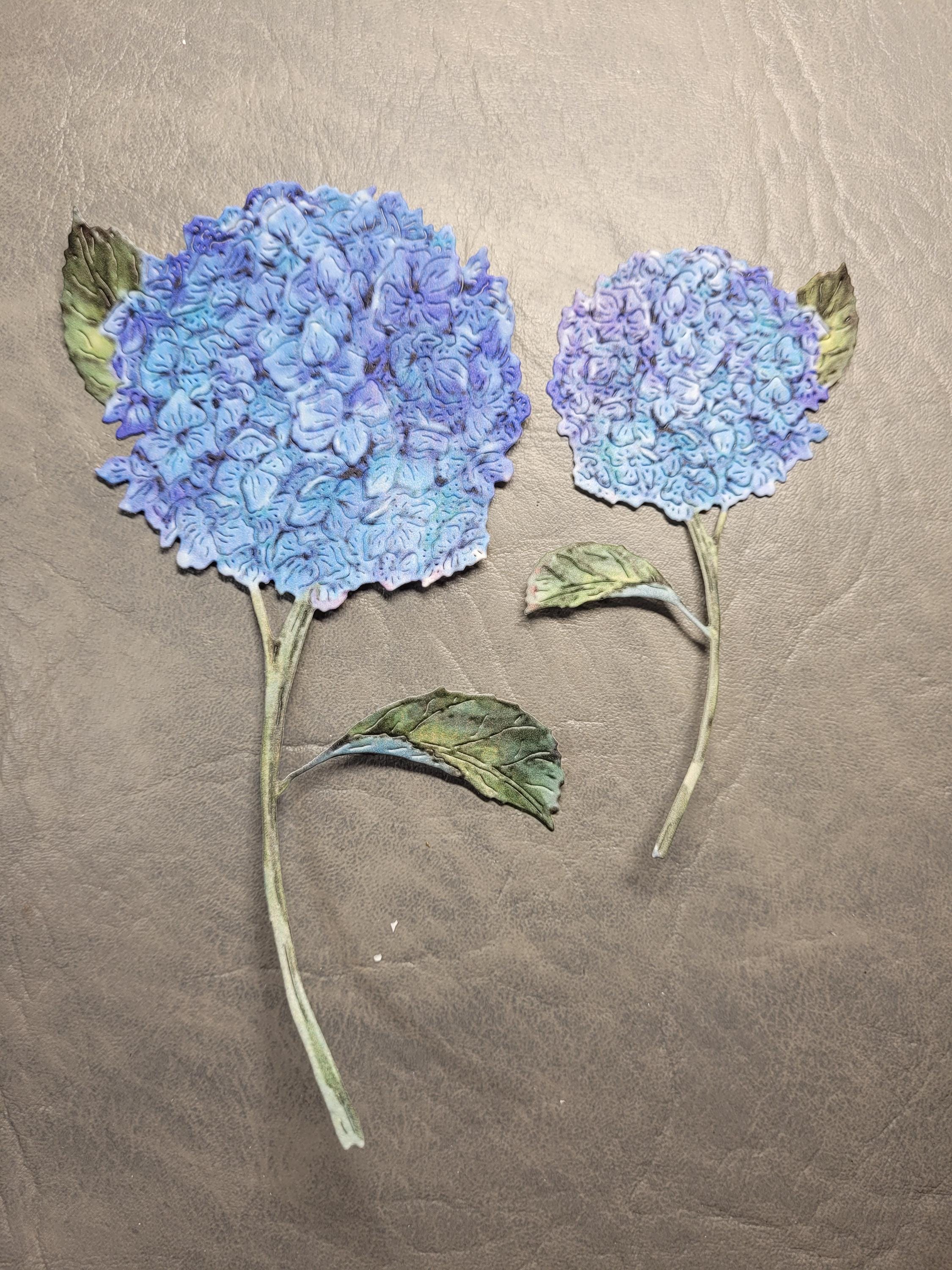 Hydrangea Assortment, Paper Ephemera, Paper Craft Supplies - Etsy