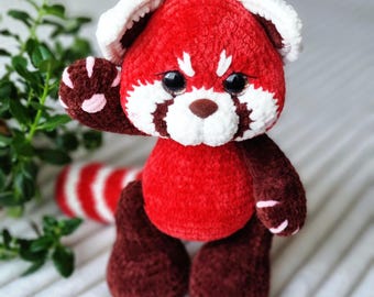 Crochet Red Panda Pattern: Amigurumi Plush Toy (PDF Pattern)
