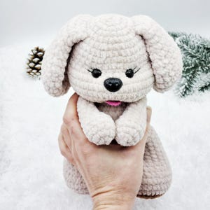Hunde Häkelmuster - Welpen Häkelmuster - Amigurumi Hunde Muster - Amigurumi Welpen Muster - Gefüllter Hund Muster - Plüsch Welpen Muster