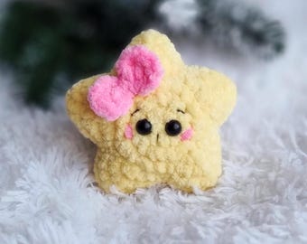 Crochet Star Pattern: Amigurumi Kawaii Plush (PDF Pattern)