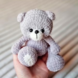 Crochet teddy bear pattern - Crochet bear pattern - Amigurumi teddy bear - Teddy bear pattern - Stuffed teddy pattern