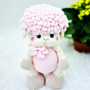 Crochet lamb pattern - Amigurumi lamb pattern - Stuffed lamb pattern - Crochet sheep pattern - Amigurumi sheep pattern - Stuffed sheep DIY
