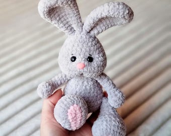 Crochet Stuffed Bunny Pattern: Amigurumi Rabbit (PDF Pattern)