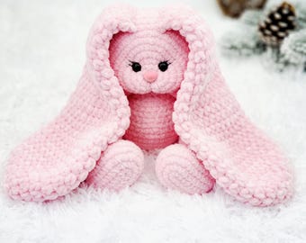 Crochet Stuffed Bunny Pattern: Amigurumi Rabbit Tutorial (PDF Download)
