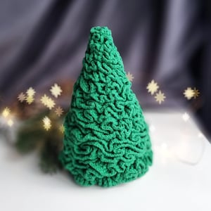 Crochet Christmas tree pattern - Amigurumi Christmas tree pattern - Crochet tree pattern - Plush three pattern - Amigurumi tree