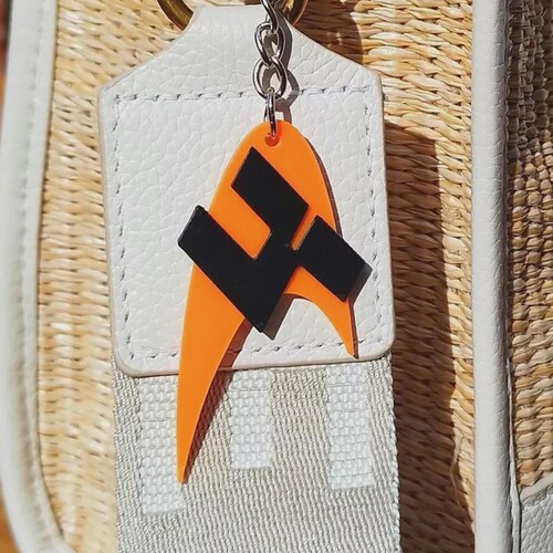 Lando Norris McLaren Formula 1 - 2025 F1 Drivers P1 Keyring - Officially Licensed? No, But Cool!