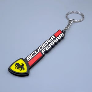 Scuderia Ferrari Formula 1 Keyring F1