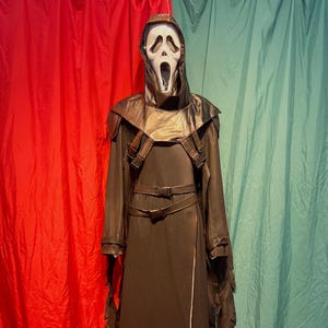 Scream 7 Ghostface Costume Coatume，Dead by Daylight Cosplay Suit