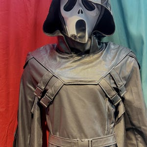 Scream 7 Ghostface Costume Coatume，Dead by Daylight Cosplay Suit image 7