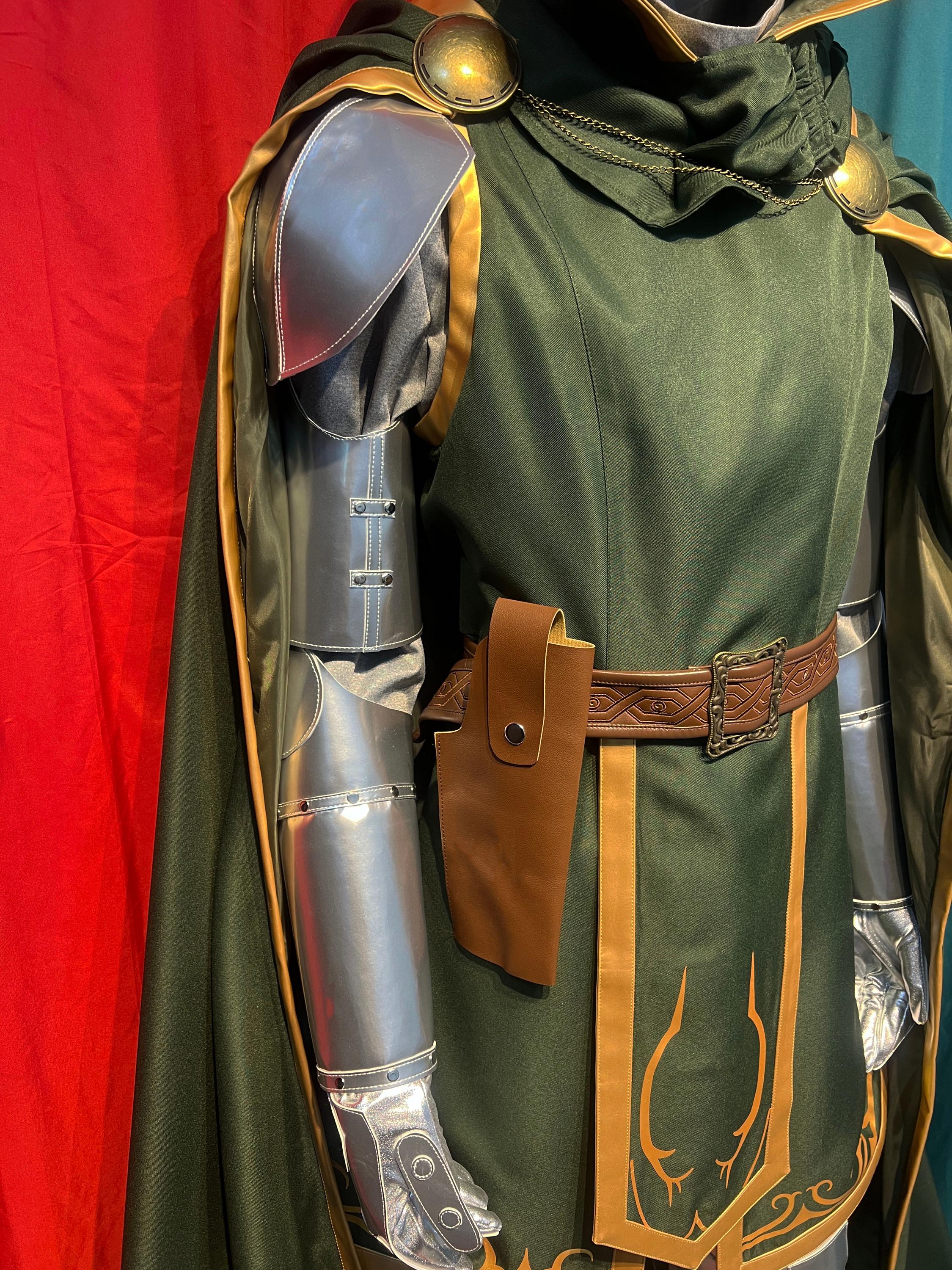 Doctor Doom Cosplay Costume: Gold Print Edition Armor - Etsy