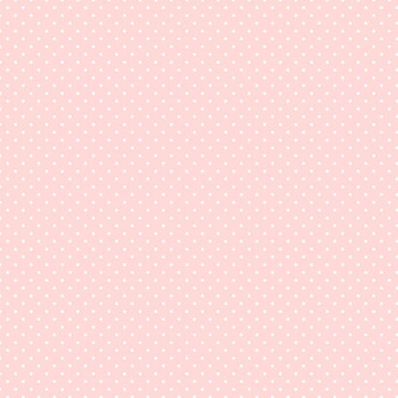 pink polka dot by Quilting Treasures Pastels rose Mini Dot in Carnation Rose SORBETS by QT Fabrics 23692 P ..