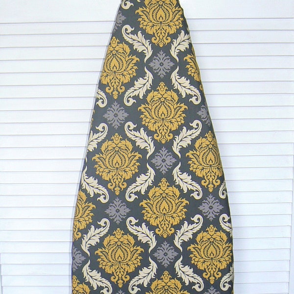 Ironing Board Cover - Damask Medley.. SALE..30% off for small weave flaw