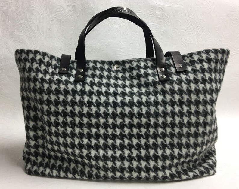 BF Equine Houndstooth Utility Bag