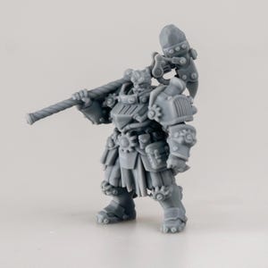 Hans Hammerschmidt | D&D Industrialist Miniature for Dungeons and Dragons TTRPG | Warhammer Mech Armor Steampunk RPG Mini