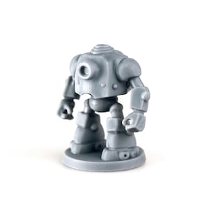 I.R.I.S. Miniature | D&D Robot Miniature for Dungeons and Dragons TTRPG | Steampunk RPG Mini