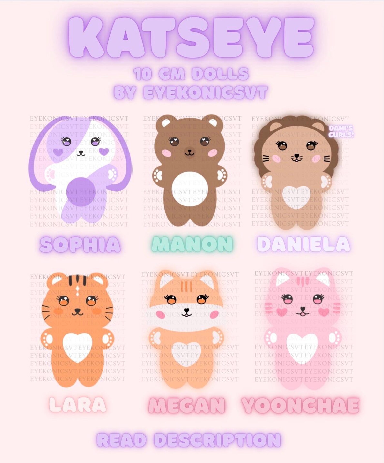 KATSEYE Inspired Plushie Keyring Fanmade Member Dolls Etsy KATSEYE Inspired Plushie Keyring Fanmade Member Dolls Etsy
