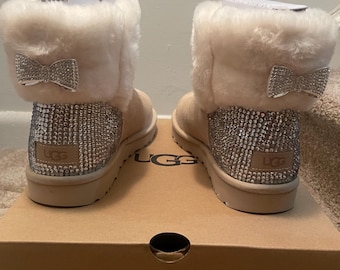 Womens Bling Ugg Boots, Authentic Ugg Boots, Rhinestone