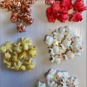 Custom Made Fake Faux Popcorn Movie Prop